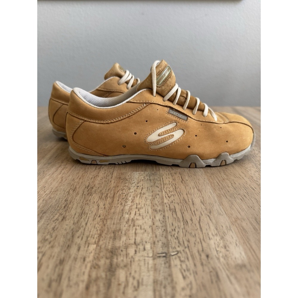 Vintage 90s Skechers Womens Bowling Driving Grunge Shoes 8.5 Yellow